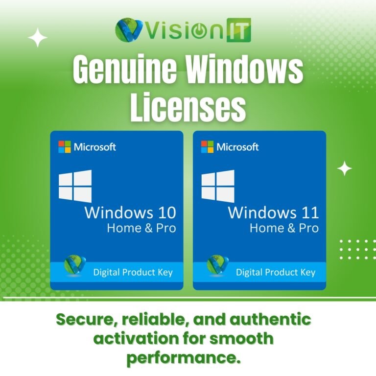 Genuine Windows Licenses – Certified & Licensed Software